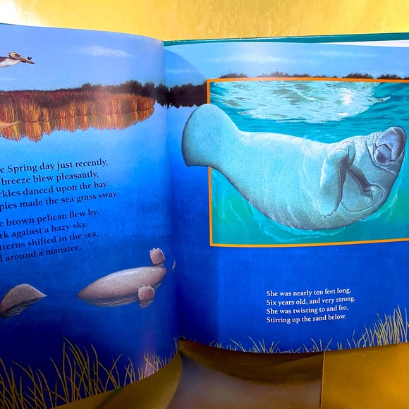 HUMANE SOCIETY MANATEE HARDCOVER BOOK CHESSIE, THE TRAVELIN’ MAN, A TRUE… - Picture 8 of 15